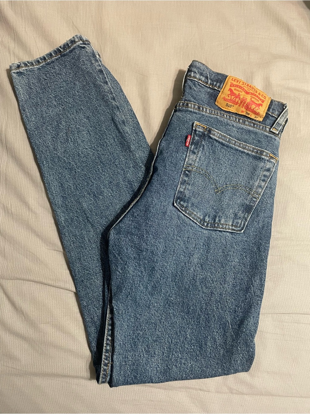 Levi's Women's Blue Skinny Jeans